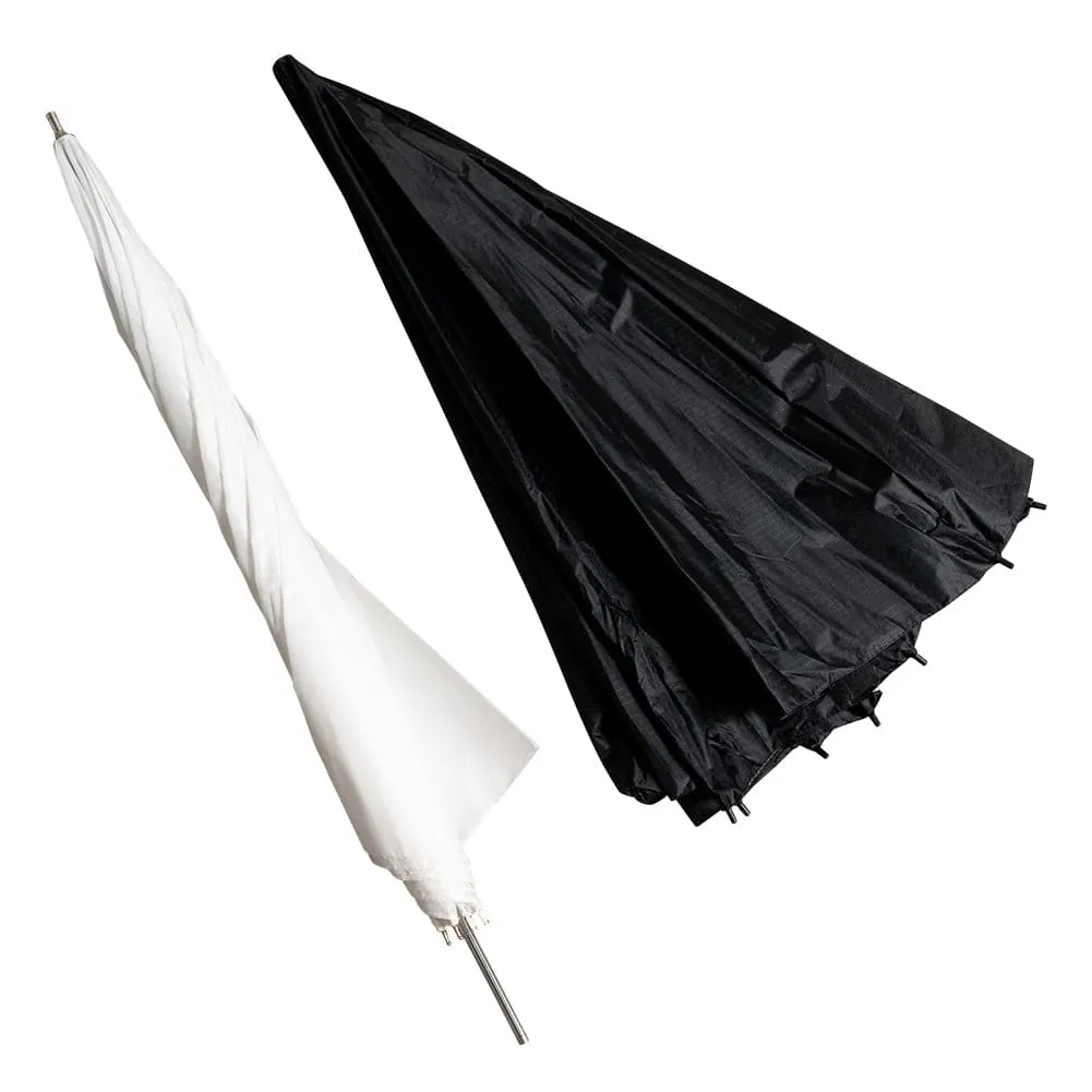 2-in-1 Convertible Soft Diffuser/ Silver Reflector Umbrella (43"/110cm)