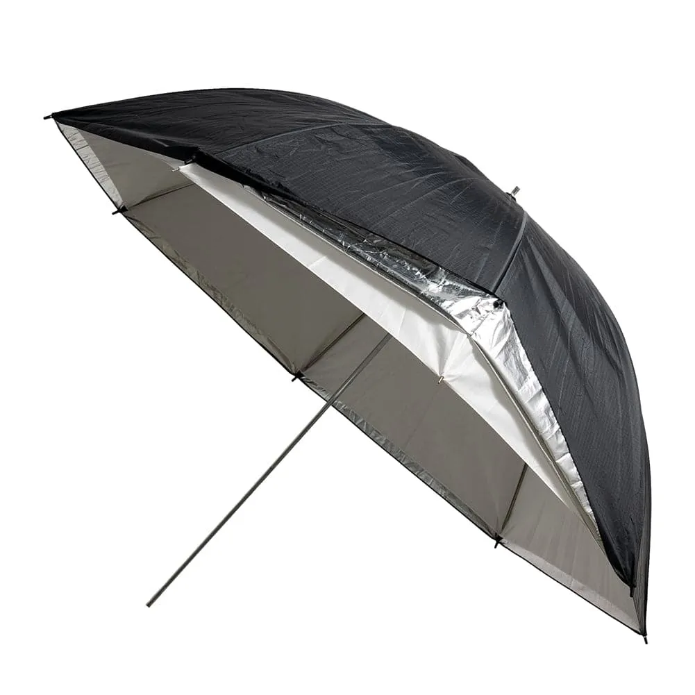 2-in-1 Convertible Soft Diffuser/ Silver Reflector Umbrella (43"/110cm)