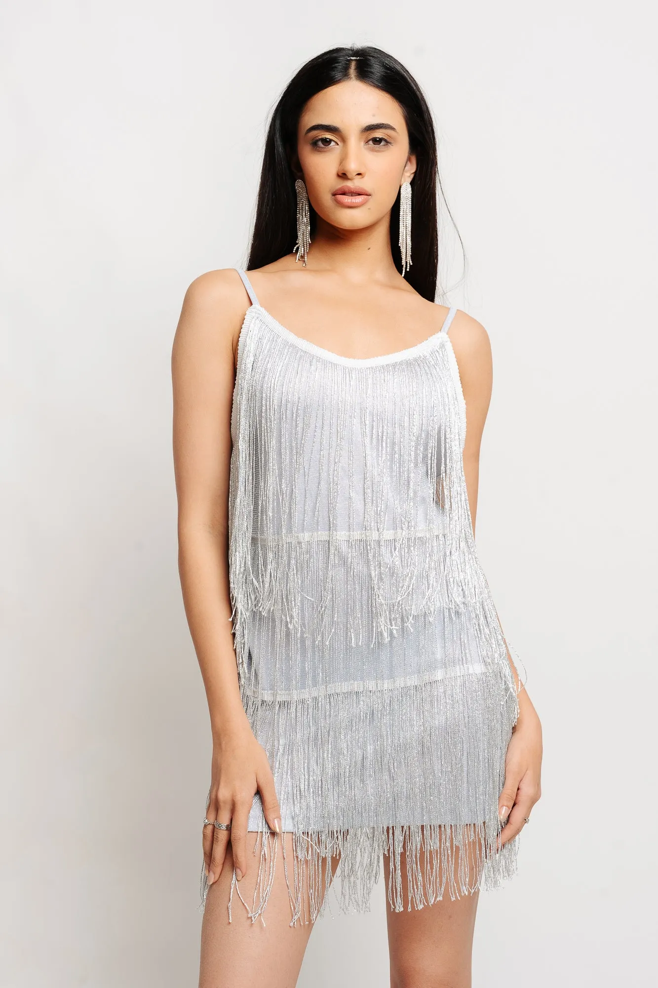 60's Shimmery Flapper Dress