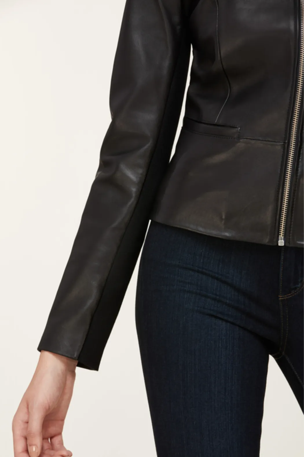 Audree Leather Coat