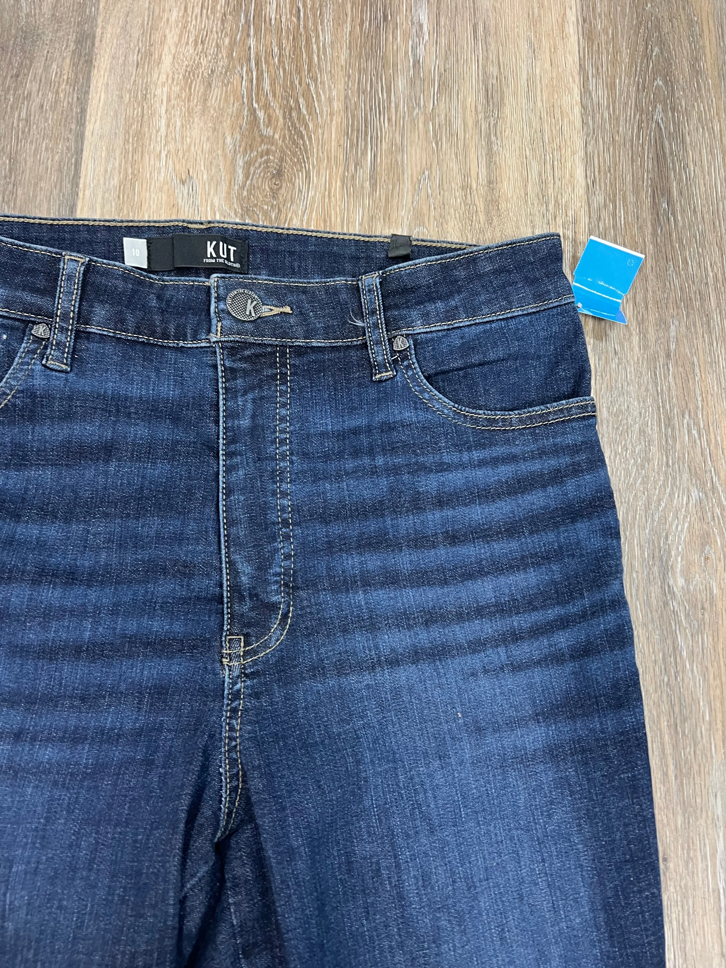 Blue Denim Jeans Skinny Kut, Size 10