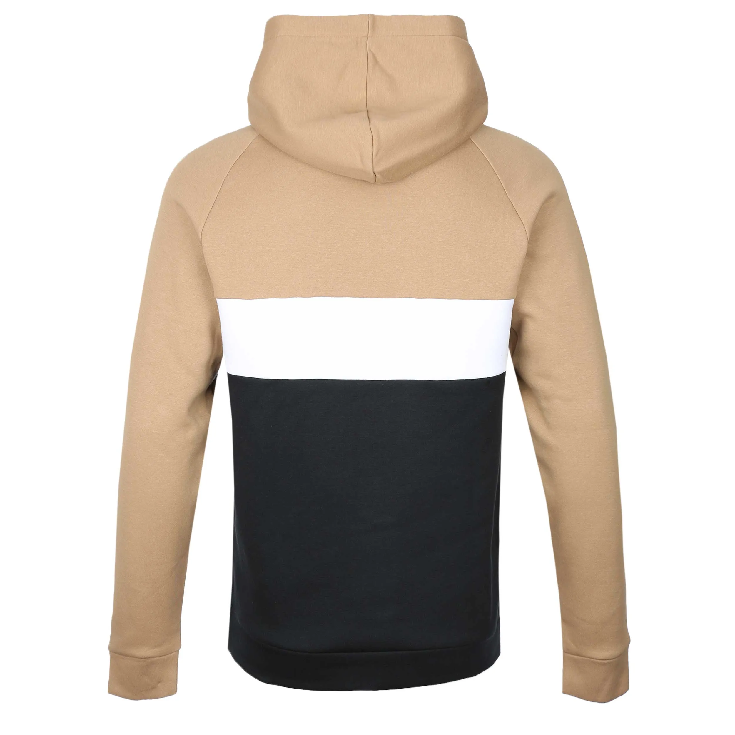 BOSS Contemporary Hoodie Sweat Top in Medium Beige