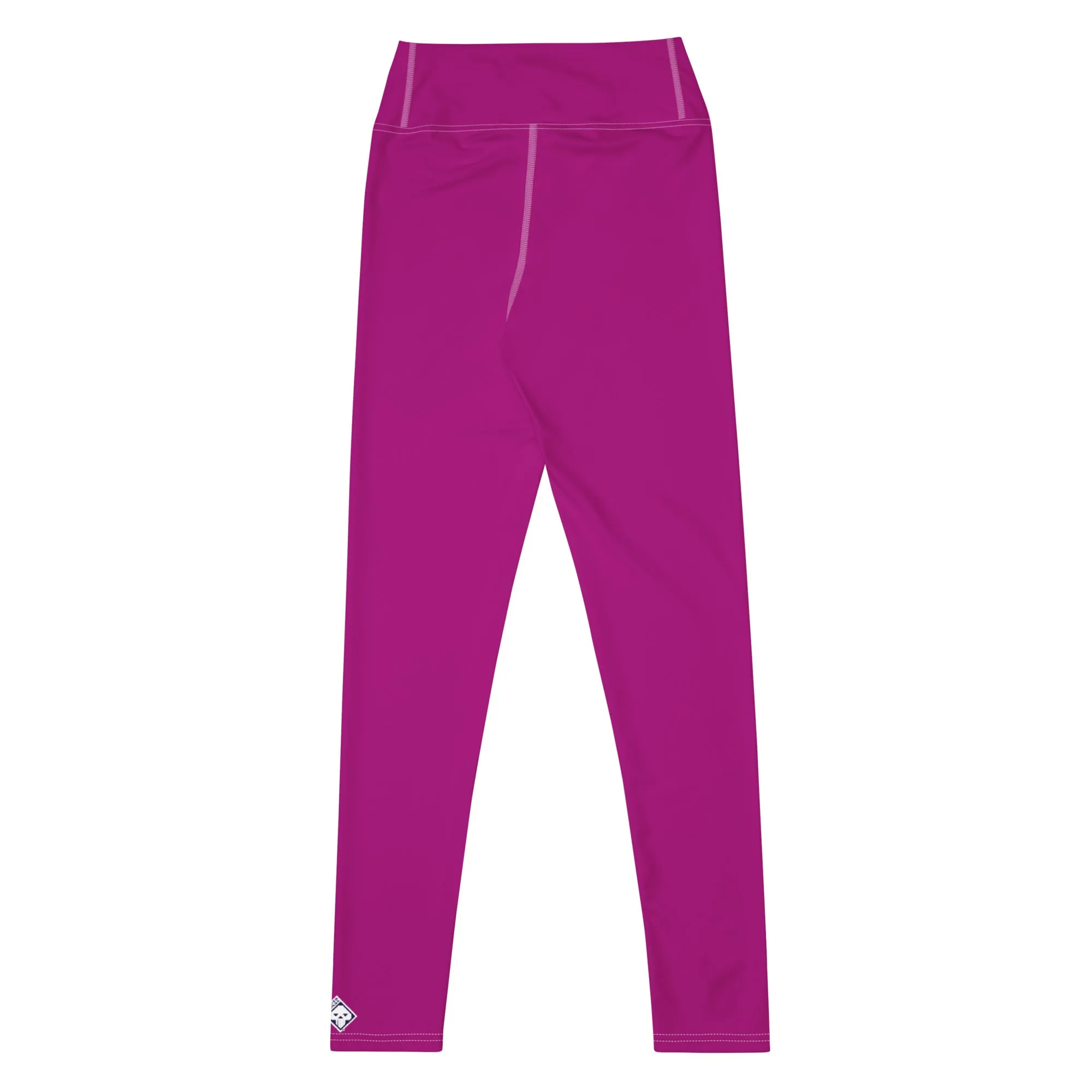 City Vibes: Solid Color Yoga Pants Leggings for Women - Fresh Eggplant