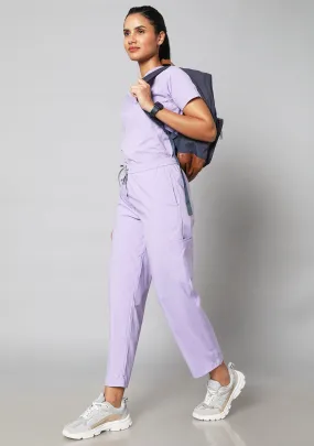 Classic Women's 10 Pocket (Pastel Lilac) Scrub