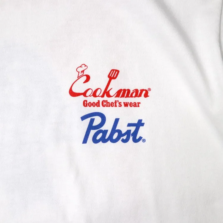 Cookman T-shirts - Pabst Ribbon Checker : Navy