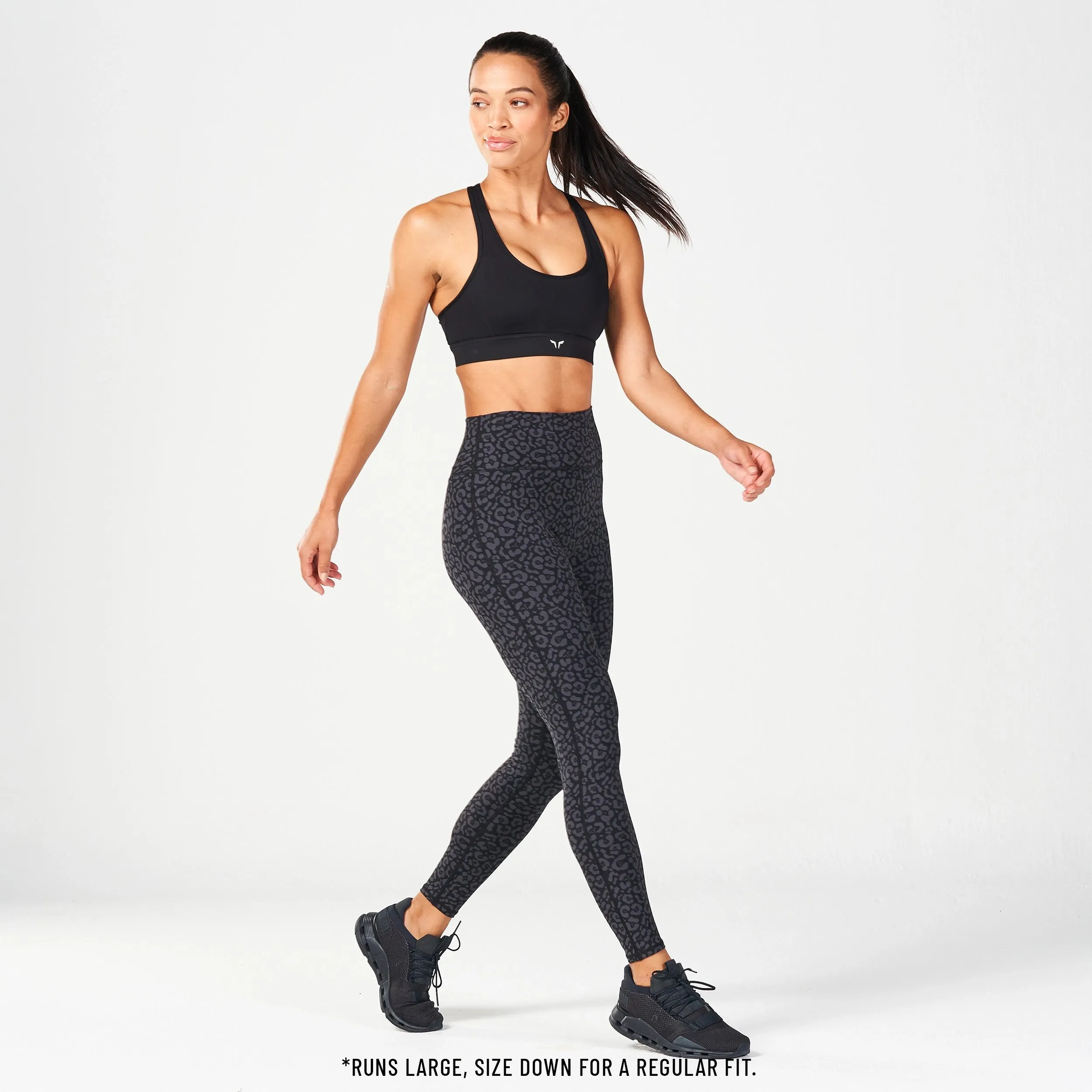 Core Agile ACT Leggings 27" - Black Print