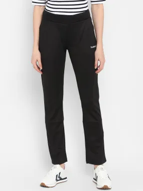 Detila Women Polyester Black Training Pant