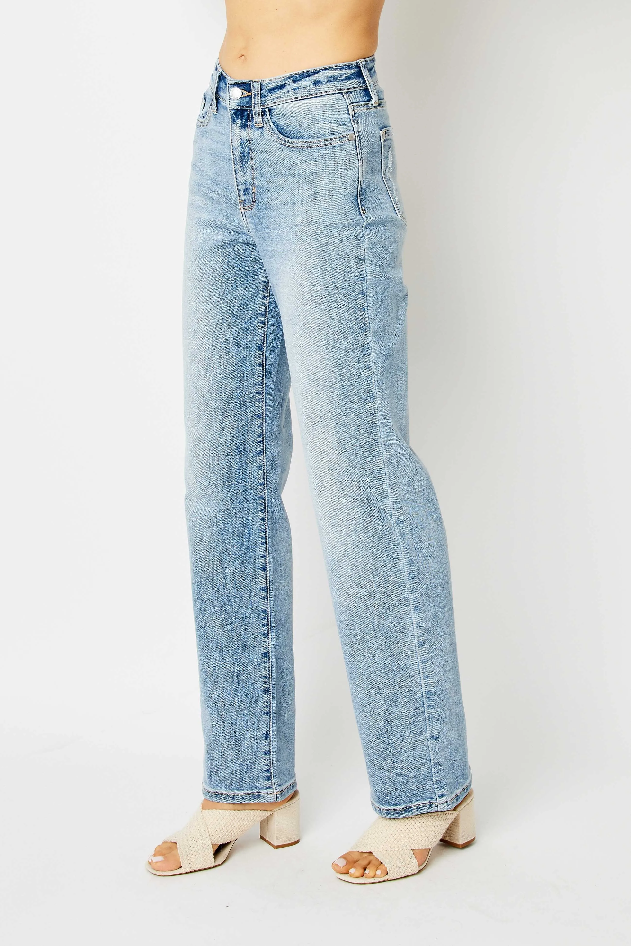 'Felt Like It' Straight Leg Jean