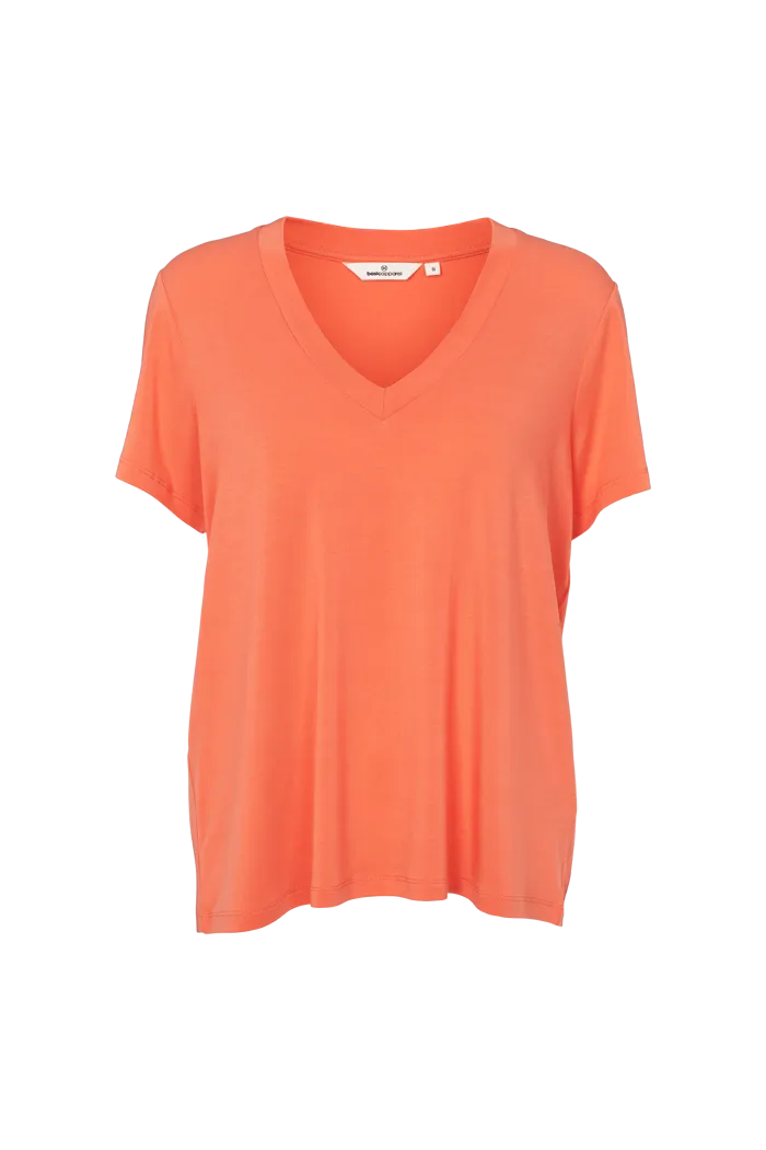 Joline V-neck - Tomato