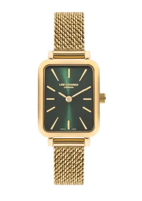 Lee Cooper LC07815.170 Women's Super Metal Gold Mesh Watch