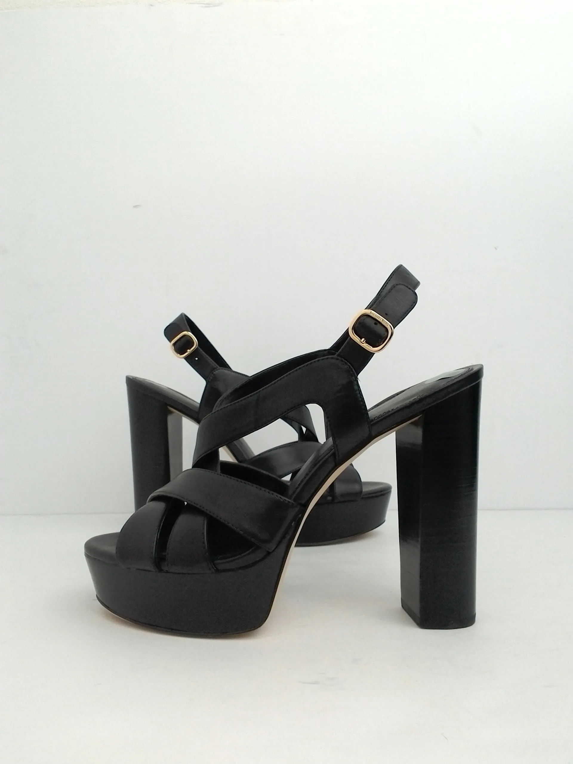 MICHAEL Michael Kors Women's Black Platform Sandal Size 8.5