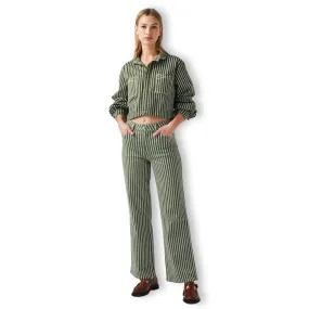 seventy   mochi Mabel Jean Khaki Stripe