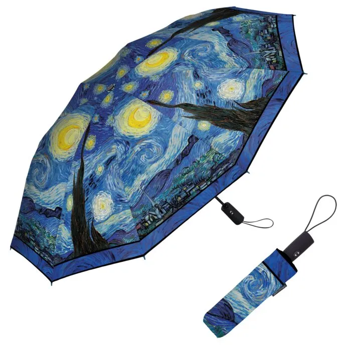 Travel Umbrella - Van Gogh Starry Night